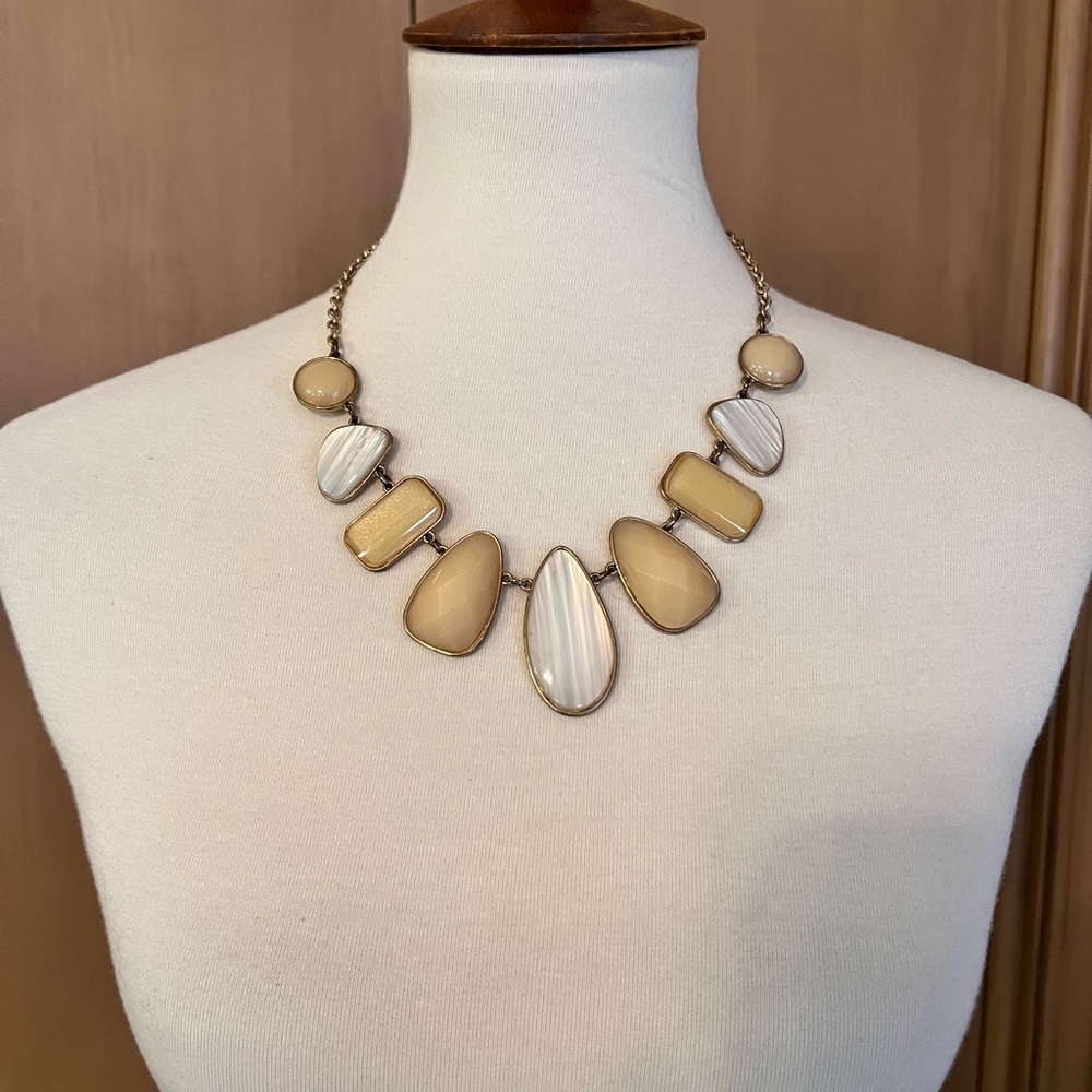 Ivory colored necklace